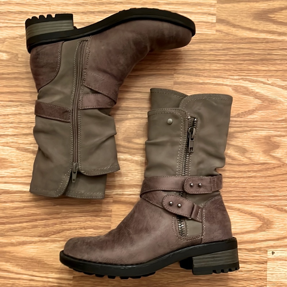 Carlos Santana Sawyer Moto Boot